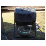 Compost Bin,Aluminum Cauldron
