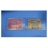 2 Vintage Metal Dept Forests&Waters PA 1944&1948
