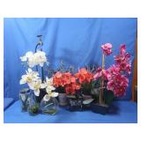 Various Artificial Plant Displays