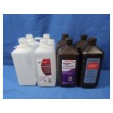 4 Alcohol& 4 Peroxide Bottles-all NIP