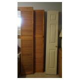 3 Sets BiFold Doors 28x79"H,2 Single Doors
