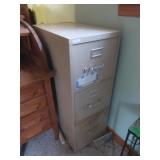 Metal Filing Cabinet 15x27x41"