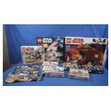 8 Empty Star Wars Lego Boxes&Star Wars Lego Book