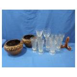 8 Jeanette Glass Mini-Parfait Glasses,Ceramic