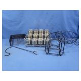 Metal Basket,Metal Napkin Holder,Shelf&more