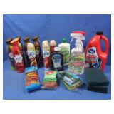 Cleaning supplies(Bleach,wipes,Air