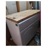 Wood Cupboard 30x18x31"H,no top-2 pcs of wood