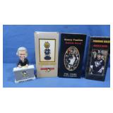 4 Pgh Penguins&Pgh Pirates Bobble Heads,some NIB
