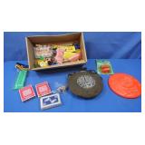 Vintage Aluminum Canteen in Holder,Playing