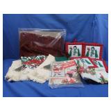 Christmas Linens-hand towels,potholders&more