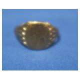 10K Signet Ring,2.8gr,Size 6