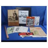 Vintage Framed Crudleigh Motor Co ad,Vintage Iron