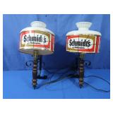 2 Schmidts Table Lamps