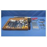 Silverware,Lg Knives,Graters&more