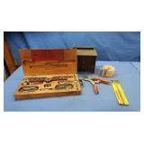 Vinage Craftsman Tap&Die Set, Strap,Grips&more