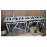 Metal Wood Roller Table