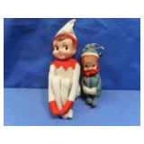 Vintage Knee Hugger Christmas Elves