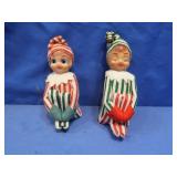 Vintage Knee Hugger Christmas Elves