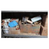 Shelf Contents-Boxes of Electric Components