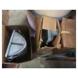 3 Lg Light Fixtures, approx. 14.5x9x5"