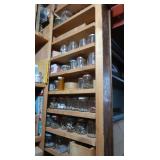 Shelf Contents-Jars w/Hardware