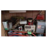 Contents of Top Shelf-Spark Plug Cleaner,Vintage