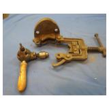 Rollands #399y Pipe Vise,Rt. Angle Drill