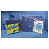 2 NIP Tarps-10x18"&5x7"