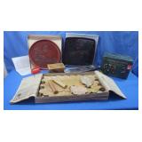 Vintage Japanese Wood Wall Dedcor,Plate,Japanese