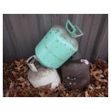 Propane & Helium Tanks