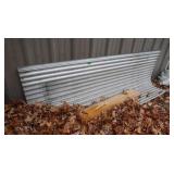Corrogated Tin Sheeting-4 pcs  110"x51"