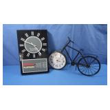 Bicycle Wall Clock 18.5x12.5"&"Bosch" Wall Clock