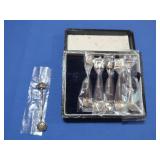 Sterling Salt Spoon Set