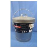 Sm. Metal Trash Can w/Lids-13"H