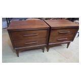 2 Wooden Nightstands-24x16x24"H