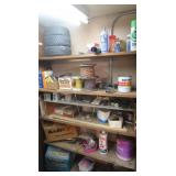 Contents of Shelf-Spools of Wire,Fasteners