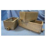 3 Aluminum Junction Boxes-14.5"&2-10"