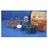 Variety of Glass Jars(some canning,some plastic