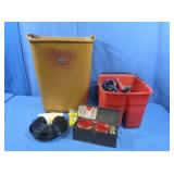 Coaxle Cable,Reflector Set,Bungee Cords,Waste