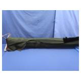 Green Velvet Fabric,rolled on Stand