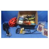 Bike Lot-Helmet,Rack,Tire Tubes&more