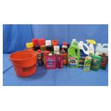 Assortment of Chemicals/Cleaning