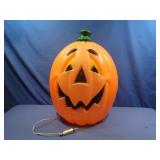 Vintage Blowmold Pumpkin-lighted