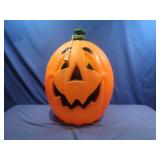 Vintage Blowmold Pumpkin-lighted