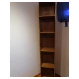 Wooden Shelf Unit-12.75x11.75x71"H
