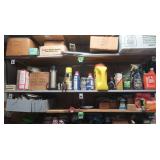 Contents of 3rd Shelf-WD40,Auto Chemicals&more