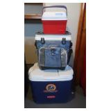 2 Rubbermaid& 1 Max Cold Insulated Coolers