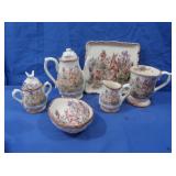 Cracker Barrel "Easter Treasures" Set-Teapot,