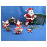 Christmas Decorations-Ceramic&Stuff Santas&ore