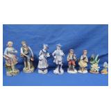 Ceramic Fitures-people&birds)